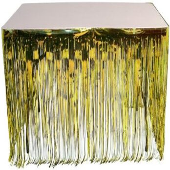 Gold table decorator 420x75cm