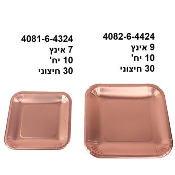 7” Mat Pink Plate