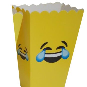6pk variety design emoji popcorn box 9×15