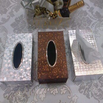 Fancy decorative tissue boxes ”popular”